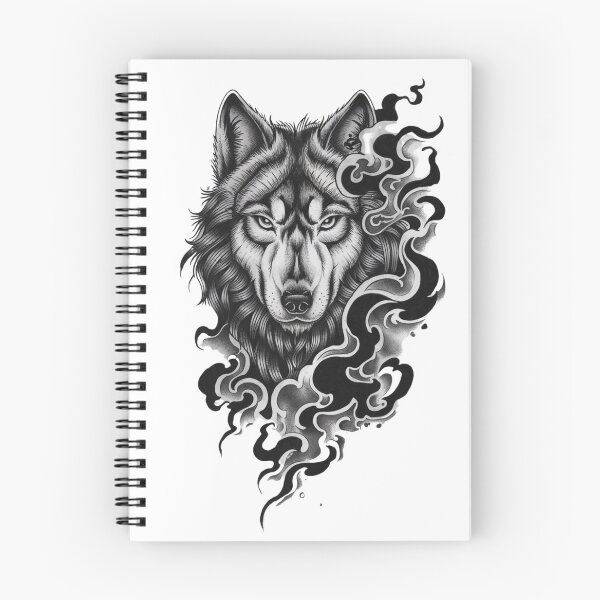 Item preview, Lobo bruma oscura designed and sold by FusiTink.