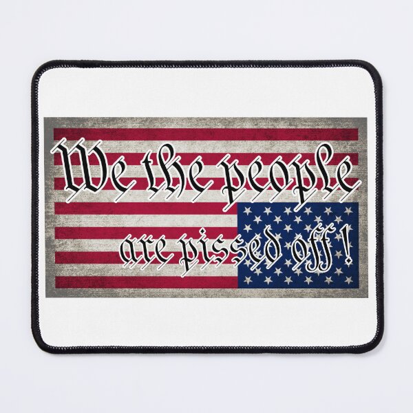 Item preview, We the people are pissed off! Upside Down Flag designed and sold by Metro Bionic.