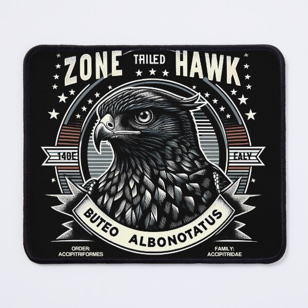 Item preview, Zone-tailed Hawk 5 designed and sold by theAVIARY7.