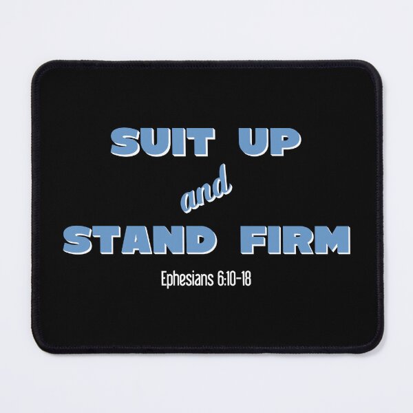 Item preview, Suit Up and Stand Firm (Blue) designed and sold by Rili22.
