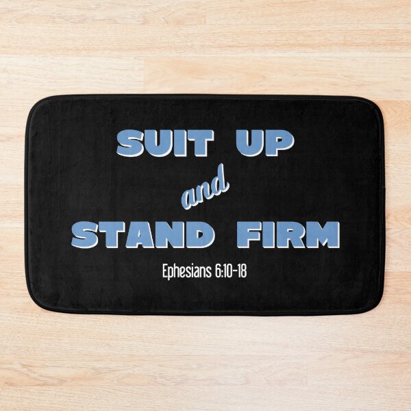 Item preview, Suit Up and Stand Firm (Blue) designed and sold by Rili22.