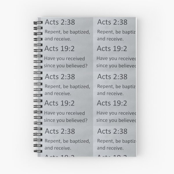 Item preview, Acts 2:38 & 19:2  designed and sold by Art by Anita Burkett.
