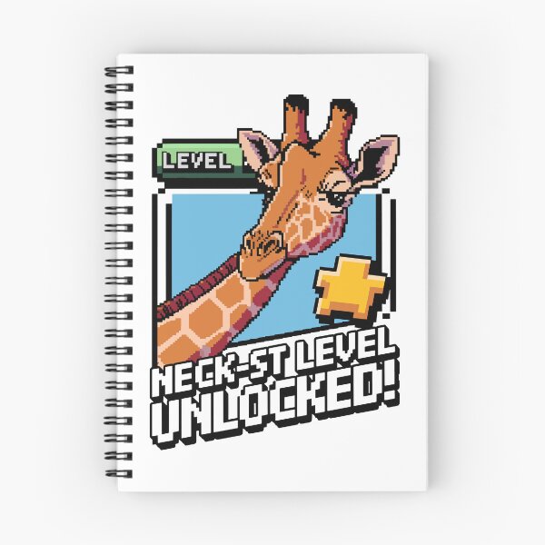 Item preview, Neck-St Level Unlocked – Funny Giraffe Gamer Meme designed and sold by NaturePixel.