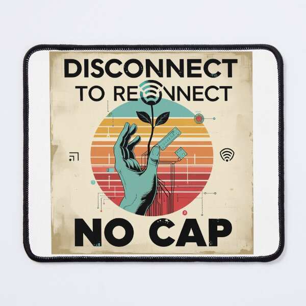Item preview, Disconnect to Reconnect - No Cap | Tech Detox T-Shirt designed and sold by ReMindByJVictor.