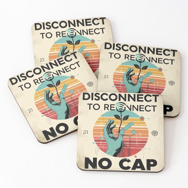 Item preview, Disconnect to Reconnect - No Cap | Tech Detox T-Shirt designed and sold by ReMindByJVictor.