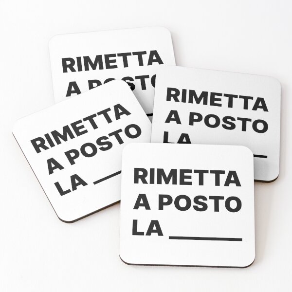 Item preview, Rimetta a posto la designed and sold by marinellads.