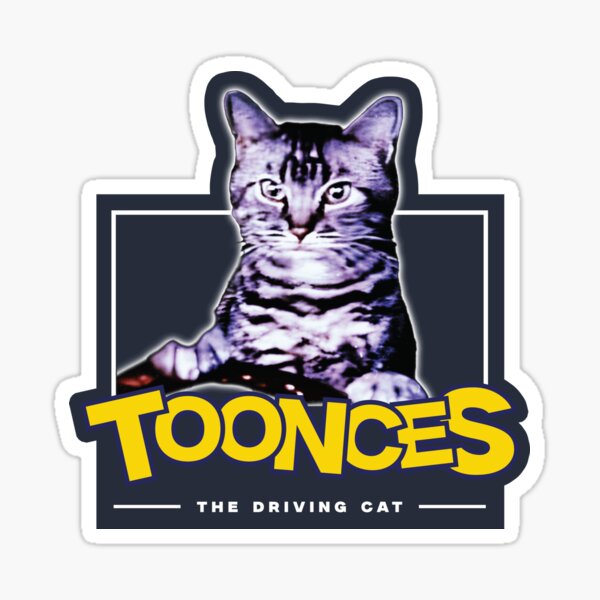 Artikel-Vorschau von Er ist Toonces, die fahrende Katze // Er fährt durch die ganze Stadt, designt und verkauft von Scaryzz.