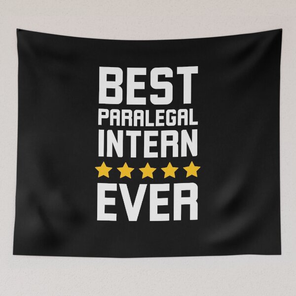 Item preview, Best Paralegal intern ever funny law school intern 5 stars designed and sold by snowry.