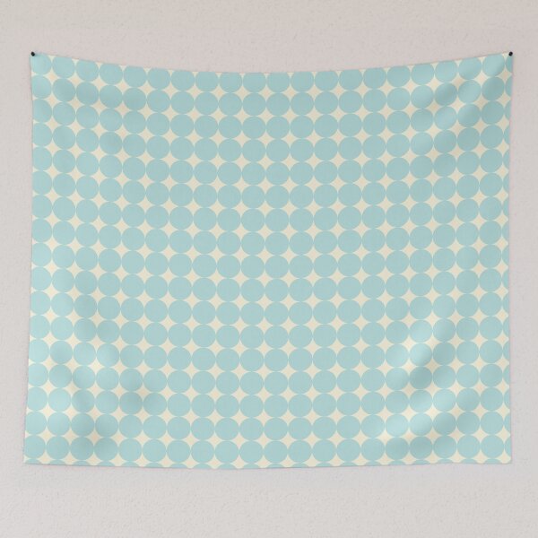 Item preview, Pretty in Pink - Teal Circles - Ivory Background designed and sold by SheilaMcDowell Design.