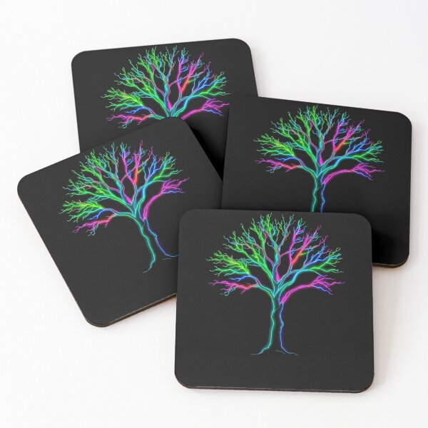 Item preview, Neon Tree of Life, Neon Nature designed and sold by CottonWonders.