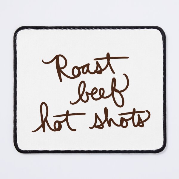 Item preview, Roast beef hot shots designed and sold by abeink.
