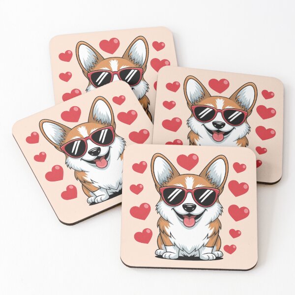 Item preview, a happy corgi designed and sold by 123ks.