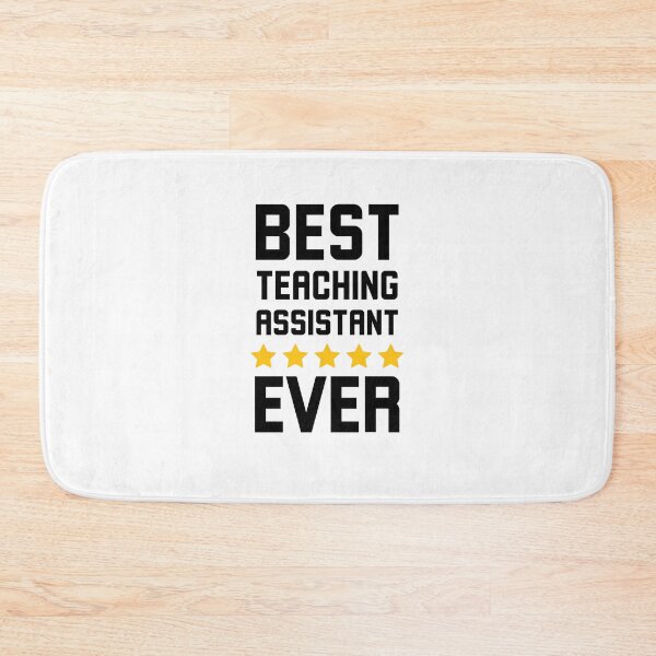 Item preview, Best teaching assistant ever TA cute appreciation 5 stars designed and sold by snowry.