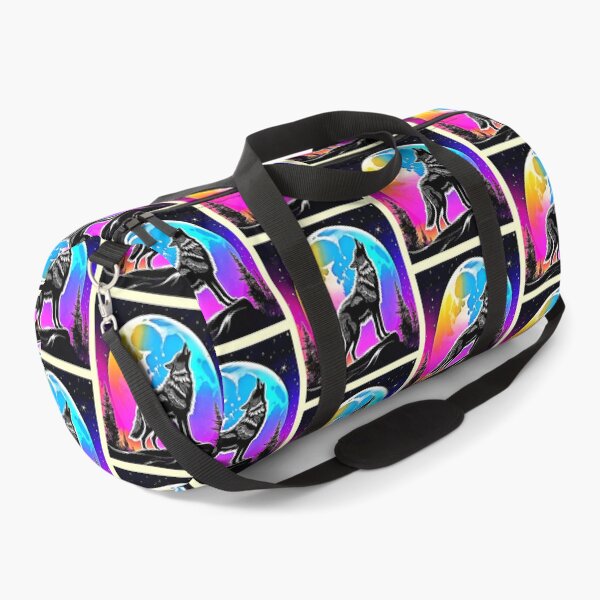 Item preview, Lunar Wolf Serenade Design designed and sold by Health And Fitness Posts e-Store.