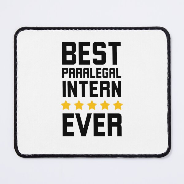 Item preview, Best Paralegal intern ever funny law school humor 5 stars designed and sold by snowry.