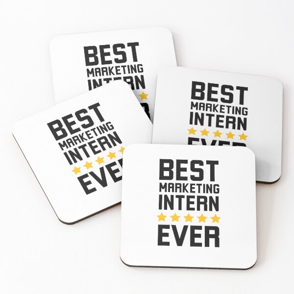 Item preview, Best Marketing intern ever funny marketing humor 5 stars designed and sold by snowry.