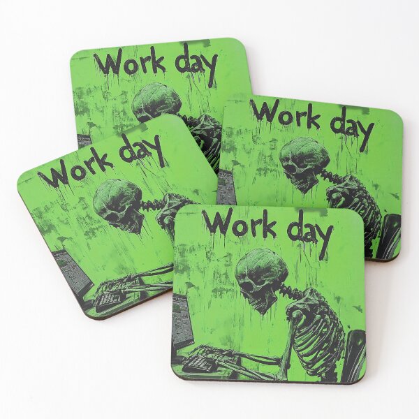 Item preview, WFH - work day designed and sold by Brendon987.