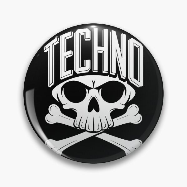 Item preview, Techno Skull Head  – Underground Rave Vibes designed and sold by paulo silveira.