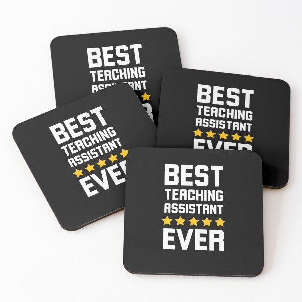 Item preview, Best teaching assistant ever TA humor appreciation 5 stars designed and sold by snowry.