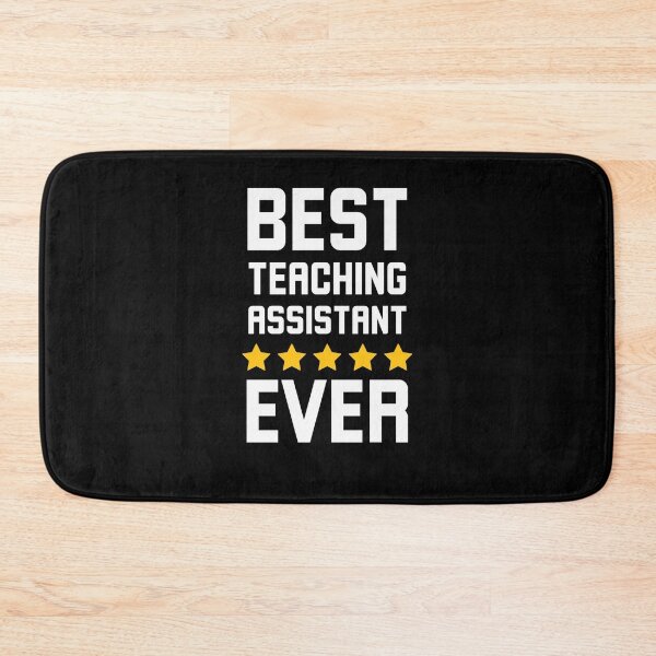 Item preview, Best teaching assistant ever TA humor appreciation 5 stars designed and sold by snowry.