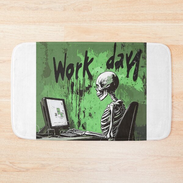 Item preview, Work day - WFH designed and sold by Brendon987.