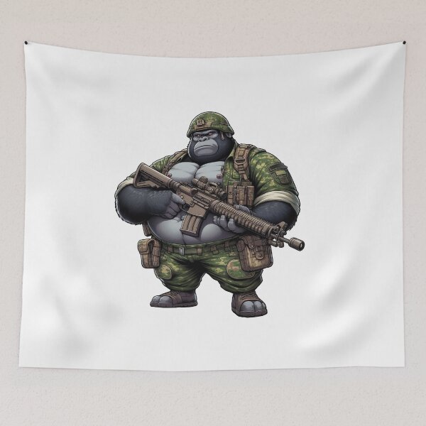 Item preview, Tactical Ape designed and sold by RAWLIFEGRAPHIC.
