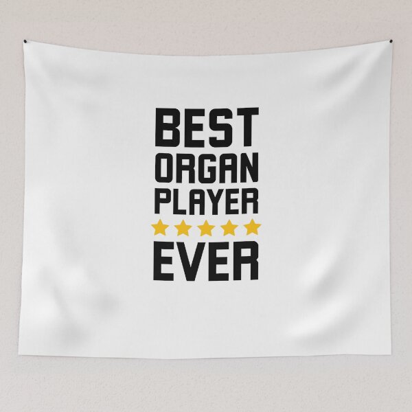 Item preview, Best Organ Player Ever Organ Player appreciation 5 stars designed and sold by snowry.