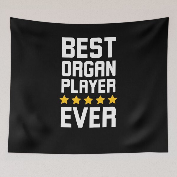 Item preview, Best Organ Player Ever cool organist appreciation 5 stars designed and sold by snowry.