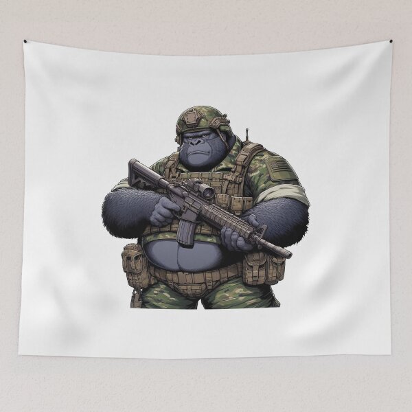 Item preview,  Tactical Ape designed and sold by RAWLIFEGRAPHIC.