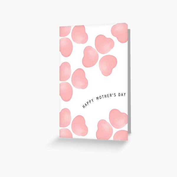 Item preview, Mother's Day Pink Petals designed and sold by Shortpockets Stationery.