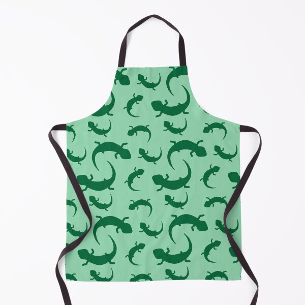 Item preview, Three-Legged Lizards (Green on Green) designed and sold by Smol Poro.