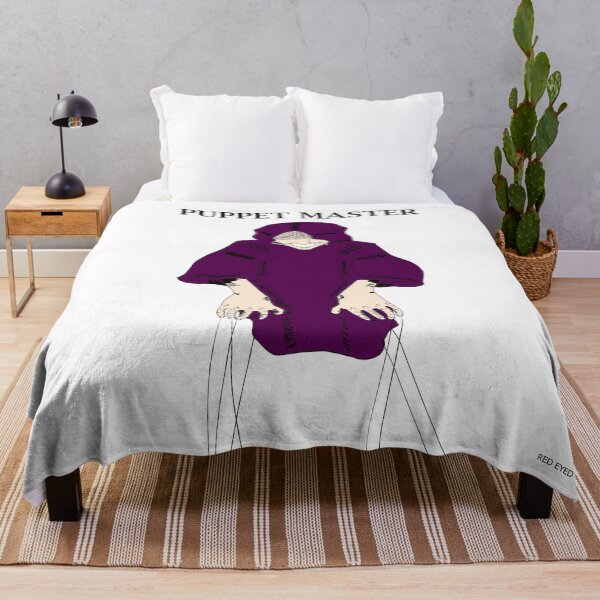 Item preview, Puppet Master Purple Cloak - Creepy Artwork designed and sold by RedEyeWolf.