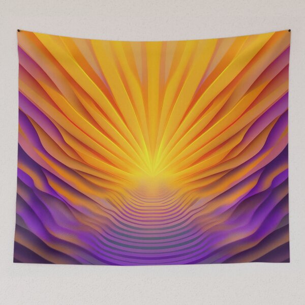 Item preview, Cool Purple, Orange & Yellow Gradient Abstract  designed and sold by Kodexstore.