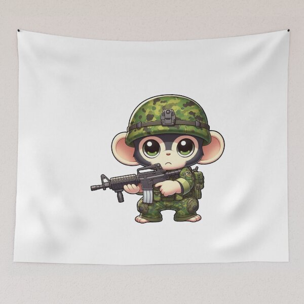 Item preview, Tactical ape designed and sold by RAWLIFEGRAPHIC.