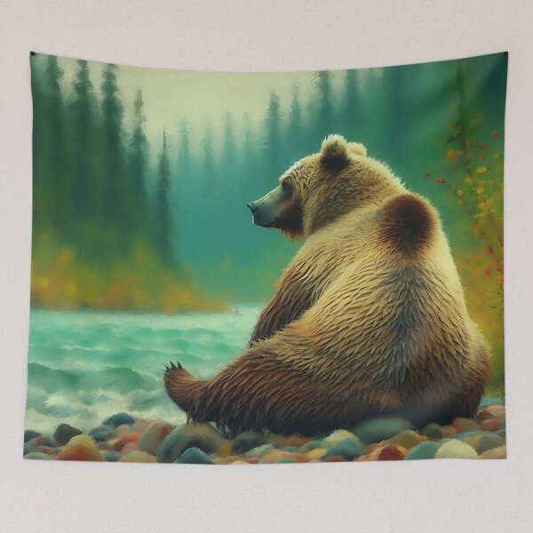 Artikelvorschau, Grizzly-Kunst Nr. 58 | Grizzly-Liebhaber entworfen und verkauft von ksgraphics222.