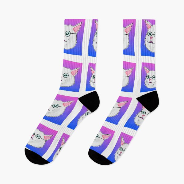 Item preview, Meme of a woman yelling at a cat designed and sold by DibujandoPorfa.