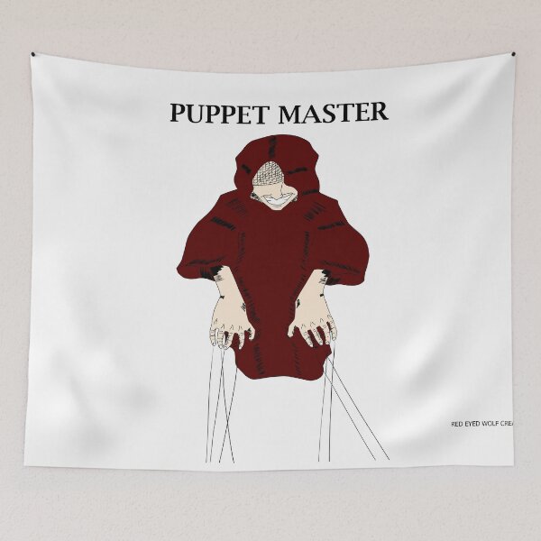 Item preview, Puppet Master Red Cloak - Creepy Artwork designed and sold by RedEyeWolf.