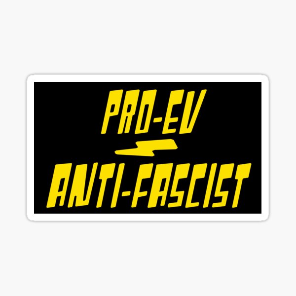 Item preview, PRO EV Sticker Vertical designed and sold by TransportEVd.