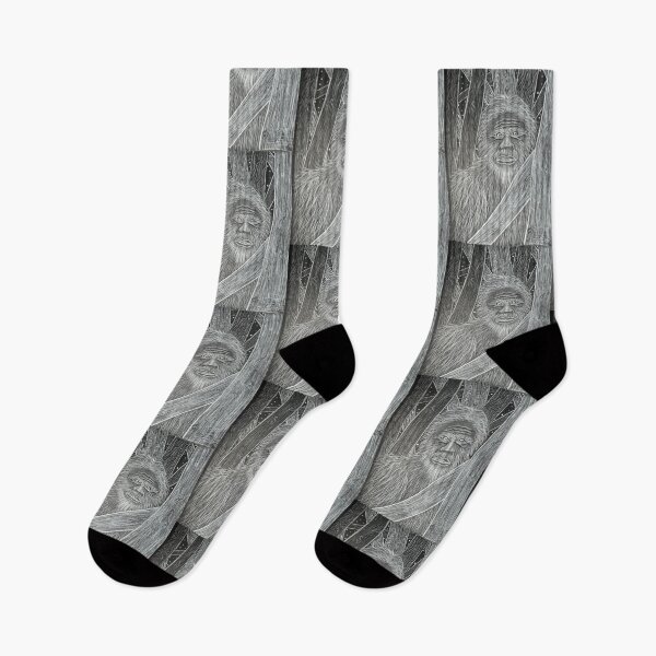 Item preview, “Wisdom of the Ancients” Bigfoot Sasquatch designed and sold by SasquatchShop.