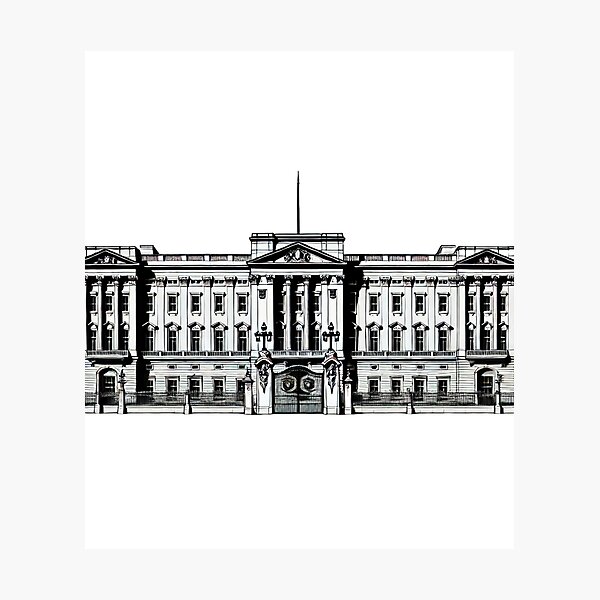 Item preview, Palace sketch designed and sold by MyLakeLife.