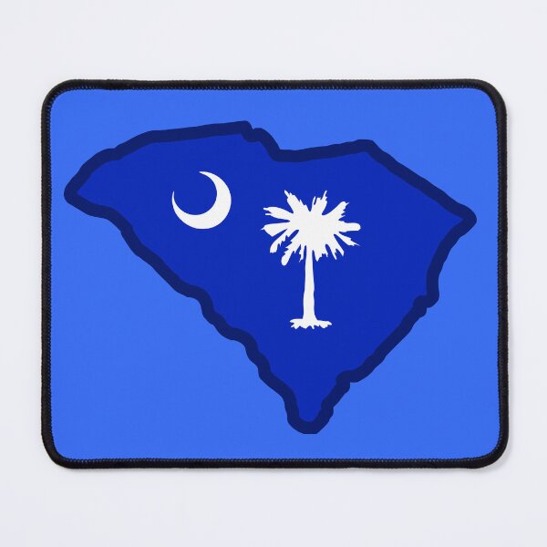 Item preview, South Carolina State Shaped Flag designed and sold by donwillisjrart.