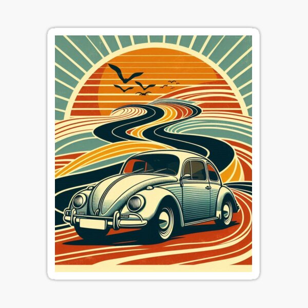 Item preview, Retro wagon designed and sold by Every Knee.