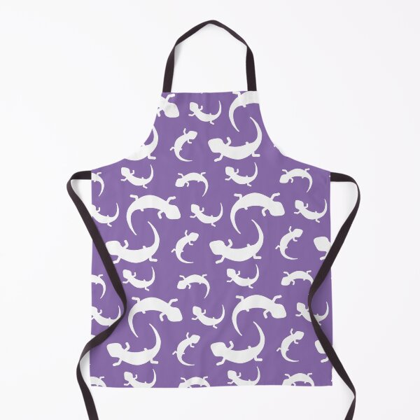 Item preview, Three-Legged Lizards (White on Purple) designed and sold by Smol Poro.