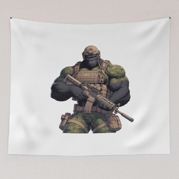 Item preview, Tactical Ape designed and sold by RAWLIFEGRAPHIC.