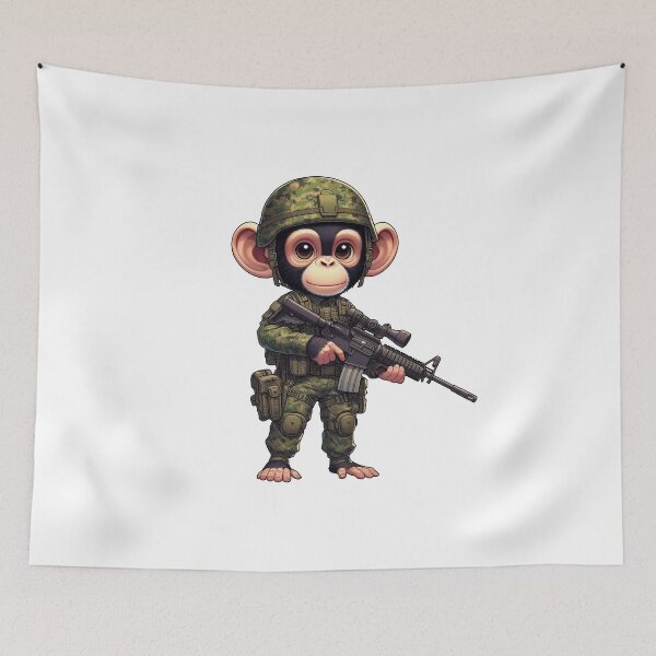 Item preview, Tactical Ape designed and sold by RAWLIFEGRAPHIC.