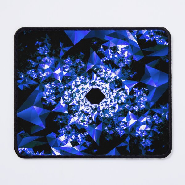 Item preview, Blue Fractal Kaleidoscope designed and sold by Exodoi.