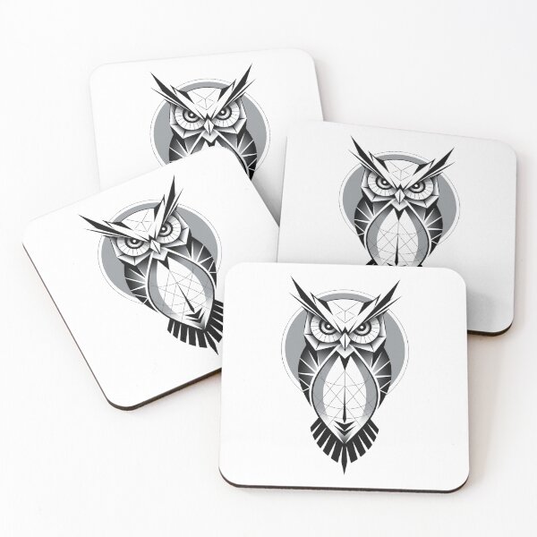 Item preview, Geometric Owl designed and sold by FusiTink.