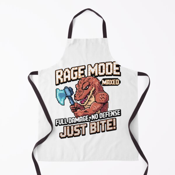 Item preview, Rage Mode Maxed – Pixel Art Komodo Dragon Warrior designed and sold by NaturePixel.