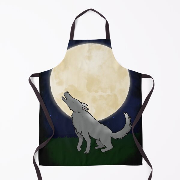 Item preview, Full moon howling wolf designed and sold by PofMart.