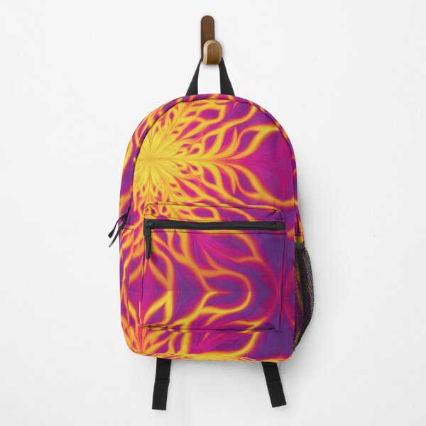 Item preview, Cool Mandala Effect in Purple, Orange & Yellow Sunset Gradient Abstract  designed and sold by Kodexstore.